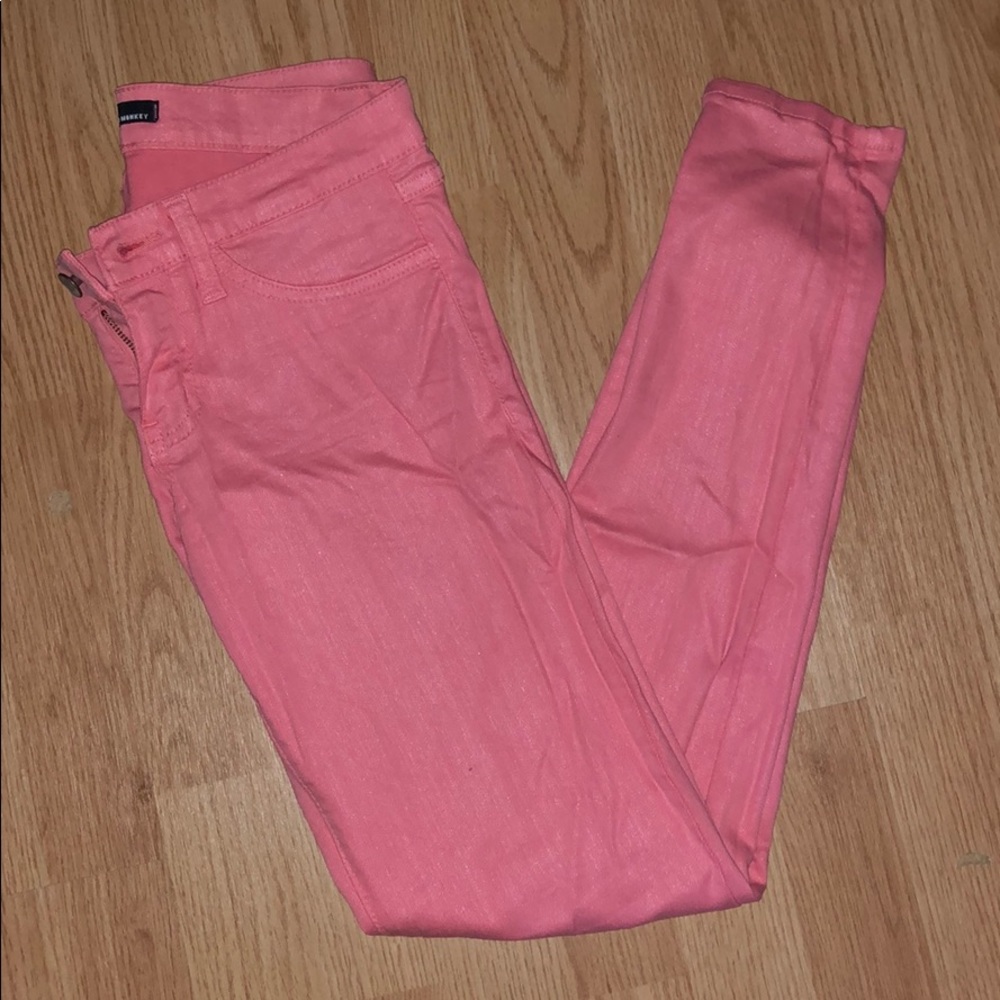 Peach pants